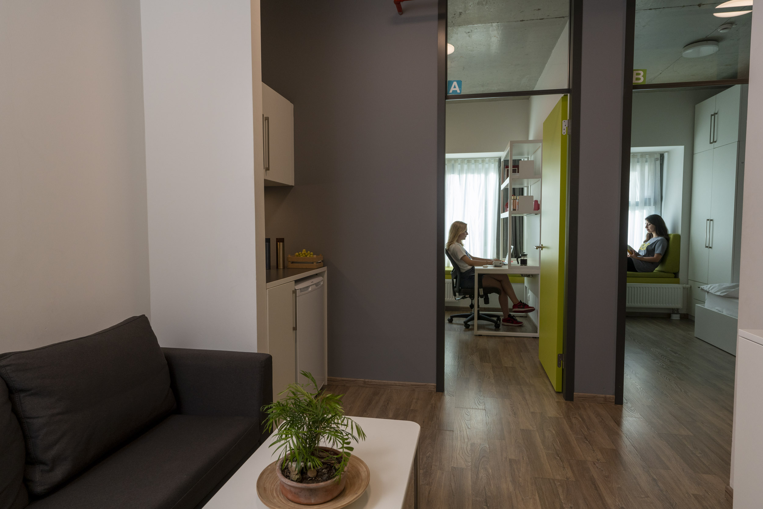 Özyeğin University dormitory room